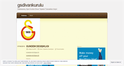 Desktop Screenshot of galatasaraydivankurulu.com